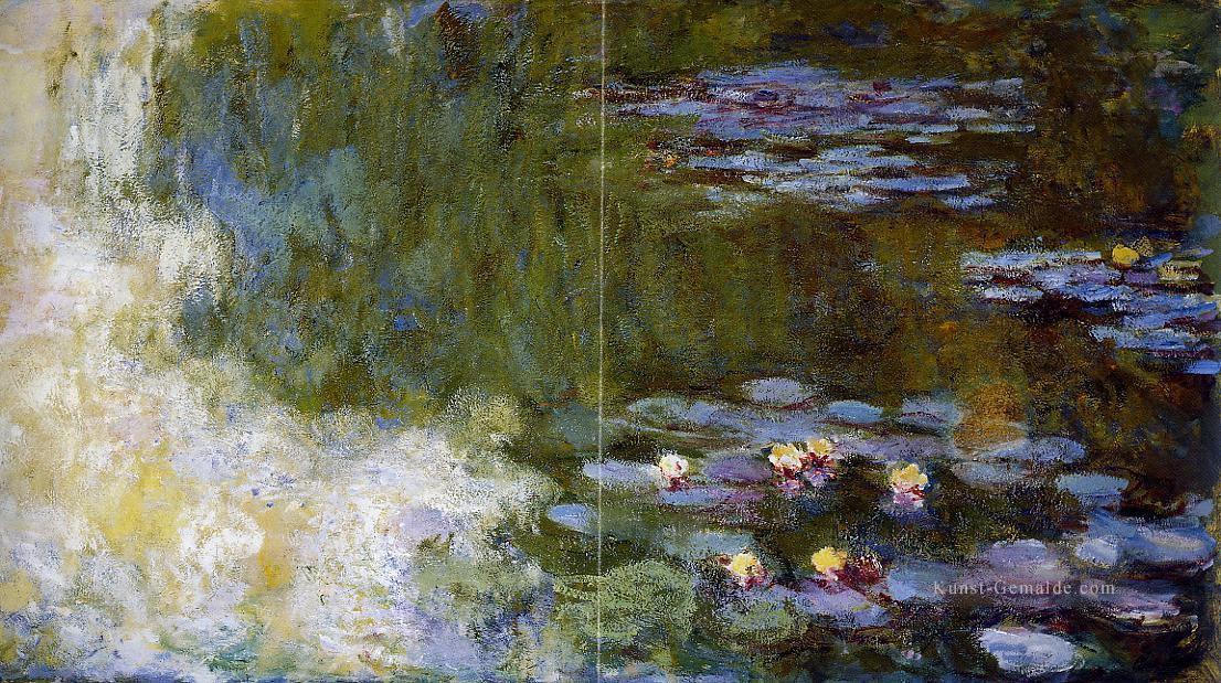 Seerosenteich Claude Monet impressionistische Blumen Ölgemälde
